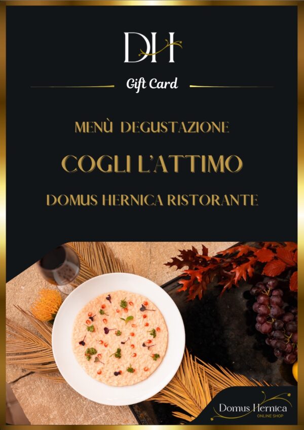 menù degustazione